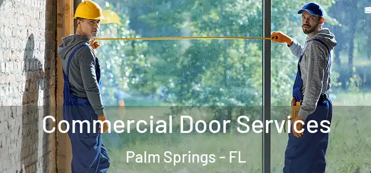 Commercial Door Services Palm Springs - FL
