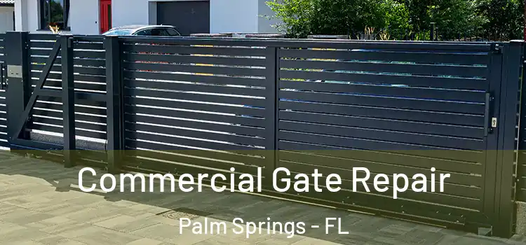  Commercial Gate Repair Palm Springs - FL