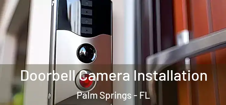  Doorbell Camera Installation Palm Springs - FL