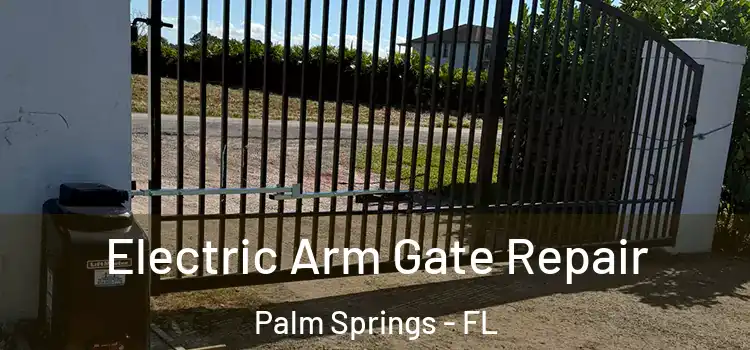  Electric Arm Gate Repair Palm Springs - FL