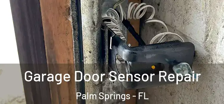 Garage Door Sensor Repair Palm Springs - FL