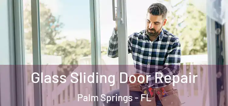  Glass Sliding Door Repair Palm Springs - FL