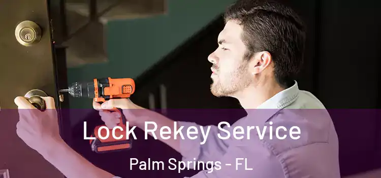 Lock Rekey Service Palm Springs - FL