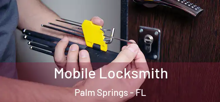  Mobile Locksmith Palm Springs - FL