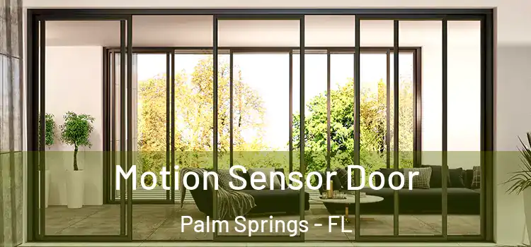  Motion Sensor Door Palm Springs - FL