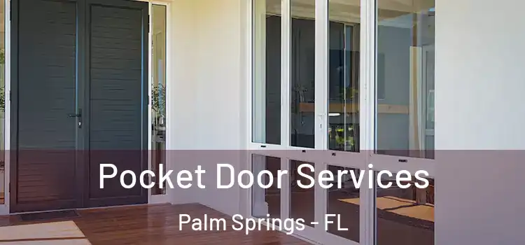 Pocket Door Services Palm Springs - FL