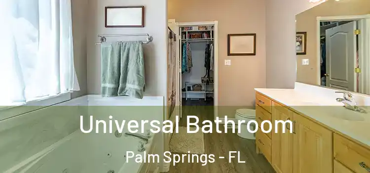 Universal Bathroom Palm Springs - FL